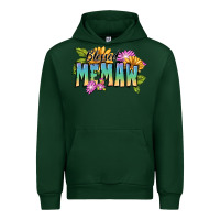 Forest Green Blessed memaw Mother's Day Urban Hoodie - FaDigitalArtStudio