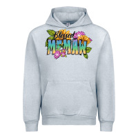 Heather Grey Blessed memaw Mother's Day Urban Hoodie - FaDigitalArtStudio