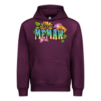 Mauve Wine Blessed memaw Mother's Day Urban Hoodie - FaDigitalArtStudio