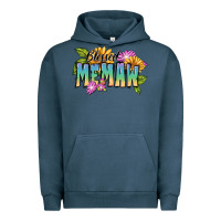 Pigment Midnight Navy Blessed memaw Mother's Day Urban Hoodie - FaDigitalArtStudio