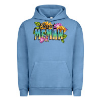 Pigment Pebble Blue Blessed memaw Mother's Day Urban Hoodie - FaDigitalArtStudio