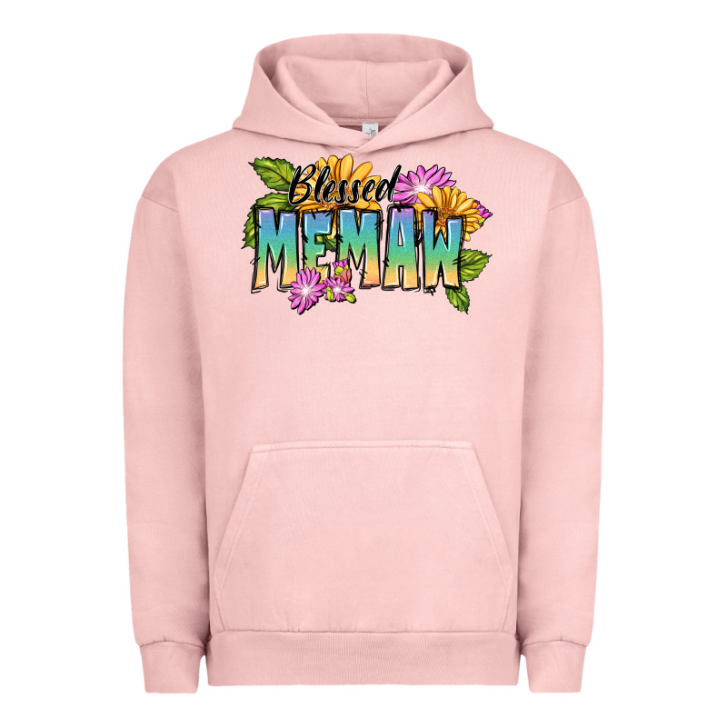 Blessed Memaw Mother's Day Urban Hoodie by FaDigitalArtStudio | Teevron