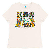 Bone school hero Ladies Tee - CowhideDigitalArt