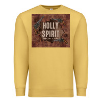 Antique Gold holly spirit come like a flood Premium Sweatshirt - TumblerDesignByShophia