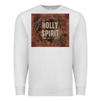 Oatmeal Heather holly spirit come like a flood Premium Sweatshirt - TumblerDesignByShophia