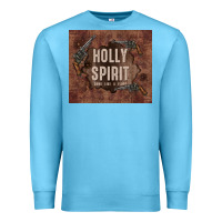 Ocean Blue holly spirit come like a flood Premium Sweatshirt - TumblerDesignByShophia