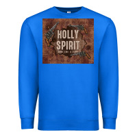 True Royal holly spirit come like a flood Premium Sweatshirt - TumblerDesignByShophia