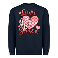 Navy love season Heavyweight Sweatshirt - MaliasSmallBusiness