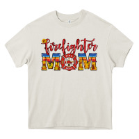 Firefighter Mom Heavy Core Tee | Teevron