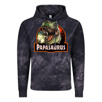 Cloud Black Western Papasaurus Papa Dinosaur Vintage Hoodie - LillyAllenDesigns