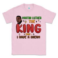 Bubblegum Pink martin luther the king 1963 i have a dream Classic Tee - MaliasSmallBusiness
