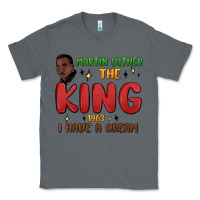 Charcoal Heather martin luther the king 1963 i have a dream Classic Tee - MaliasSmallBusiness