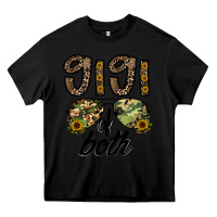 Black gigi of both Heavy Core Tee - CowhideDigitalArt