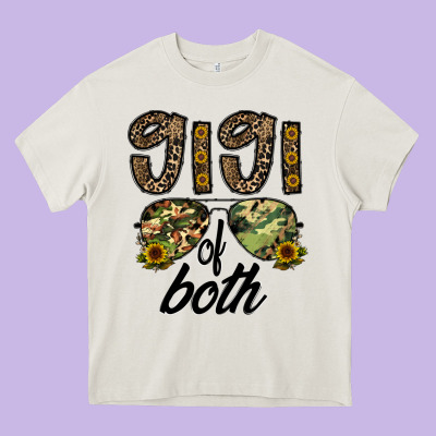 Gigi Of Both Heavy Core Tee Designed By Cowhidedigitalart