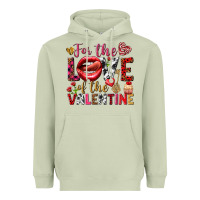 Matcha For the love of the Valentine Heavyweight Hoodie - HowdyJamesFarm