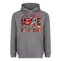 Storm For the love of the Valentine Heavyweight Hoodie - HowdyJamesFarm