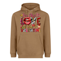 Toasted Coconut For the love of the Valentine Heavyweight Hoodie - HowdyJamesFarm