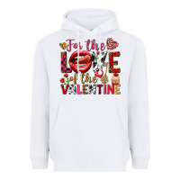 White For the love of the Valentine Heavyweight Hoodie - HowdyJamesFarm