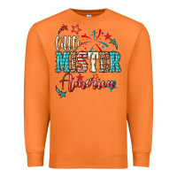 Carrot Little mister America 4th of july Premium Sweatshirt - HowdyJamesFarm