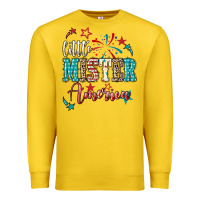 Little Mister America 4th Of July Premium Sweatshirt | Teevron