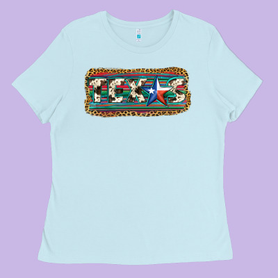 Texas Ladies Tee Designed By Jahusdesignshop