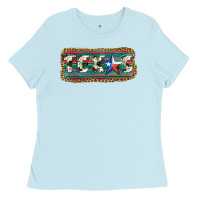 Baby Blue Texas Ladies Tee - JahusDesignShop
