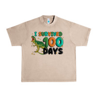I Survived 100 Days Urban Heavy Tee | Teevron