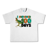 Lunar Rock i survived 100 days Urban Heavy Tee - MaliasSmallBusiness
