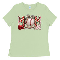 Matcha mom baseball Ladies Tee - RacoonDesign