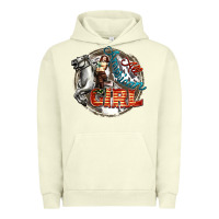 Pigment Pistachio All American Girl Urban Hoodie - FaDigitalArtStudio