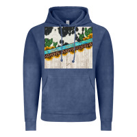 Vintage Denim cowhide sunflowers cactus Vintage Hoodie - Jasminsmagicworld