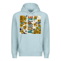 Blue Mist auntie with lightning bolt Premium Hoodie - TumblerDesignByShophia