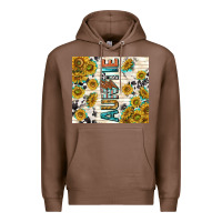 Chestnut auntie with lightning bolt Premium Hoodie - TumblerDesignByShophia