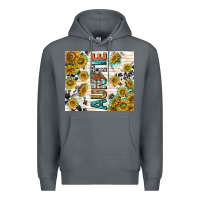 Rock auntie with lightning bolt Premium Hoodie - TumblerDesignByShophia
