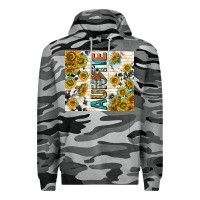 Slate Camo auntie with lightning bolt Premium Hoodie - TumblerDesignByShophia