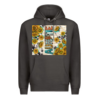 Smoke auntie with lightning bolt Premium Hoodie - TumblerDesignByShophia