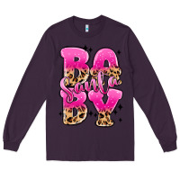 Plum santa baby Long Sleeve Tee - MaliasSmallBusiness