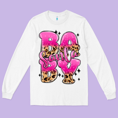 Santa Baby Long Sleeve Tee Designed By Maliassmallbusiness