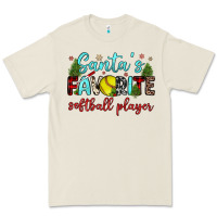 Bone santa s favorite softball player Premium Tee - JahusDesignShop