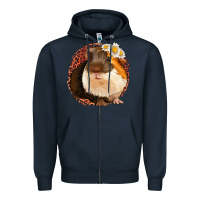 Navy Guinea Pig Zipper Hoodie - Bettercallsaul