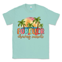 Seafoam forever chasing sunsets Classic Tee - MaliasSmallBusiness