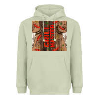 Matcha grill master with bull skull Heavyweight Hoodie - TumblerDesignByShophia