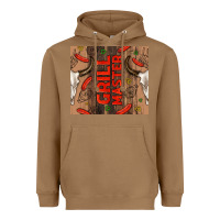 Toasted Coconut grill master with bull skull Heavyweight Hoodie - TumblerDesignByShophia