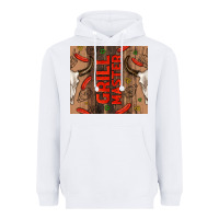 White grill master with bull skull Heavyweight Hoodie - TumblerDesignByShophia