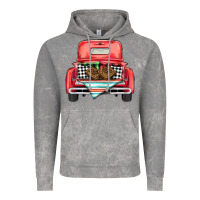 Cloud Rock Christmas truck Vintage Hoodie - BarkalooDesign