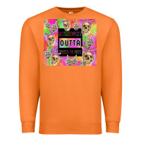 Carrot straight outta fucks to give Premium Sweatshirt - TumblerDesignByShophia