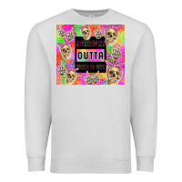 Dove Grey straight outta fucks to give Premium Sweatshirt - TumblerDesignByShophia