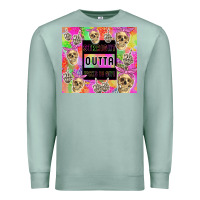 Seafoam straight outta fucks to give Premium Sweatshirt - TumblerDesignByShophia