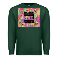 Sports Green straight outta fucks to give Premium Sweatshirt - TumblerDesignByShophia