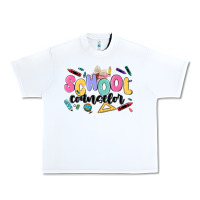 White school counselor Urban Heavy Tee - MaliasSmallBusiness